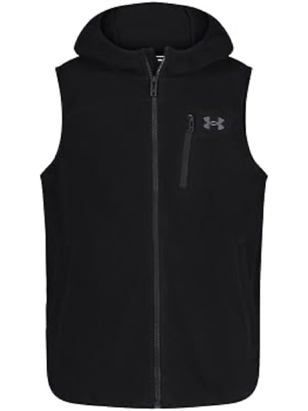 Under Armour Men’s Black Full-Zip Performance Hoodie Jacket